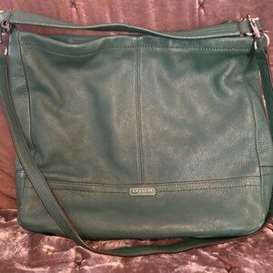 Pine Green COACH Hobo bag!